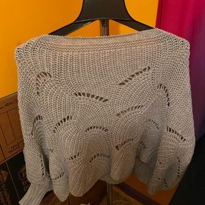 Brand new never worn shein sweater! Light blue